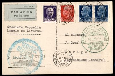 Italia / Regno / Vittorio Emanuele III / Aerogrammi