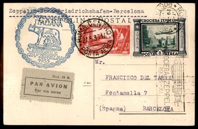 Italia / Regno / Vittorio Emanuele III / Aerogrammi