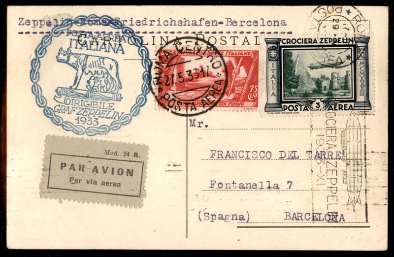 Italia / Regno / Vittorio Emanuele III / Aerogrammi