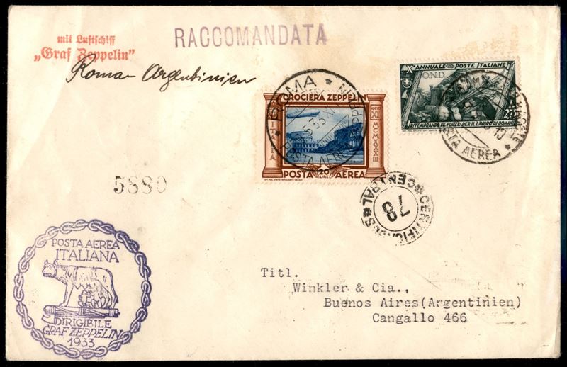 Italia / Regno / Vittorio Emanuele III / Aerogrammi