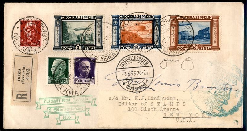 Italia / Regno / Vittorio Emanuele III / Aerogrammi