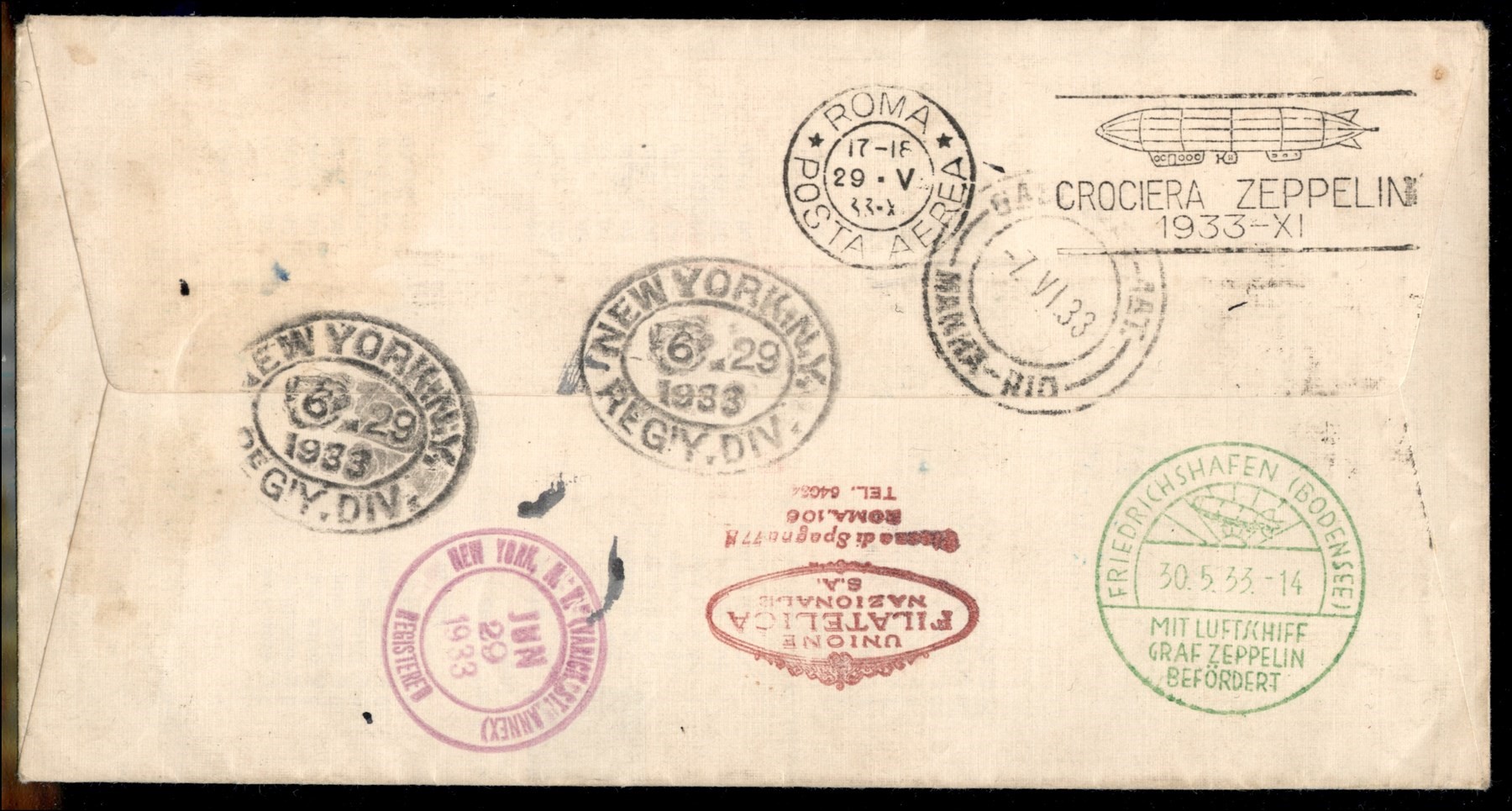 Italia / Regno / Vittorio Emanuele III / Aerogrammi