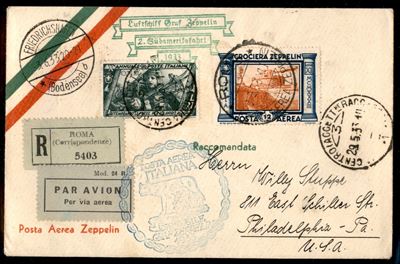 Italia / Regno / Vittorio Emanuele III / Aerogrammi