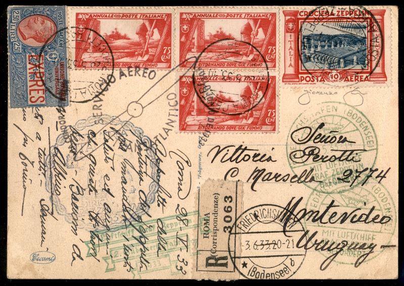 Italia / Regno / Vittorio Emanuele III / Aerogrammi