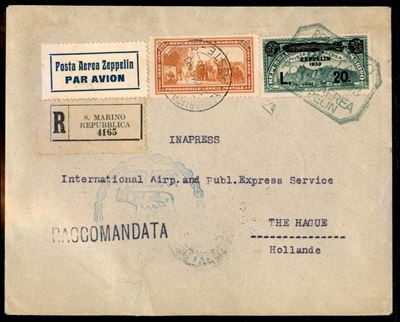 San Marino / Aerogrammi