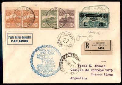 San Marino / Aerogrammi