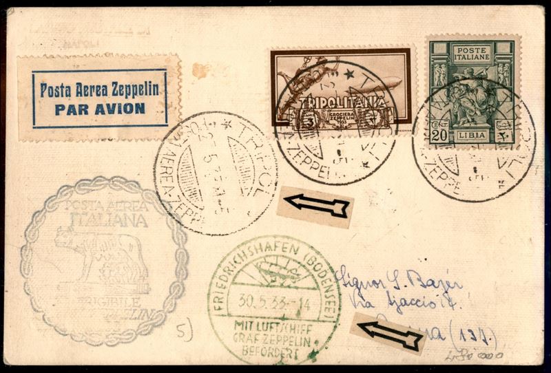 Italia / Colonie / Tripolitania / Aerogrammi