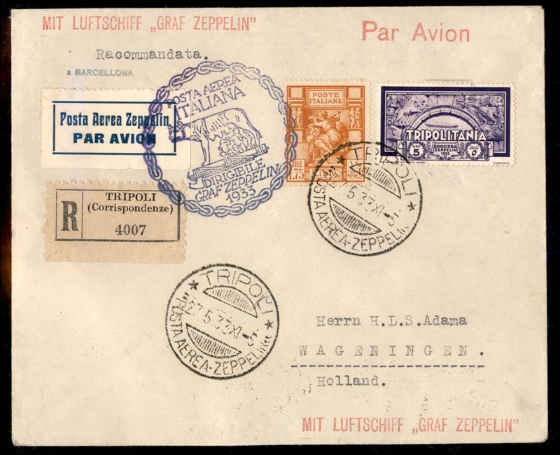 Italia / Colonie / Tripolitania / Aerogrammi
