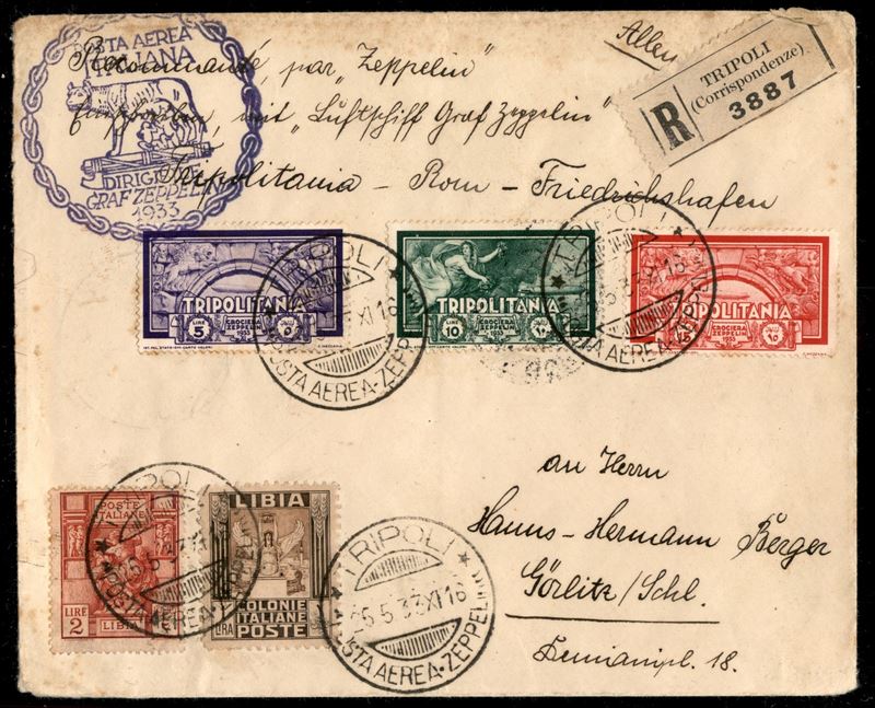 Italia / Colonie / Tripolitania / Aerogrammi