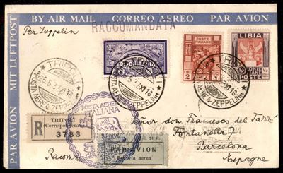 Italia / Colonie / Tripolitania / Aerogrammi