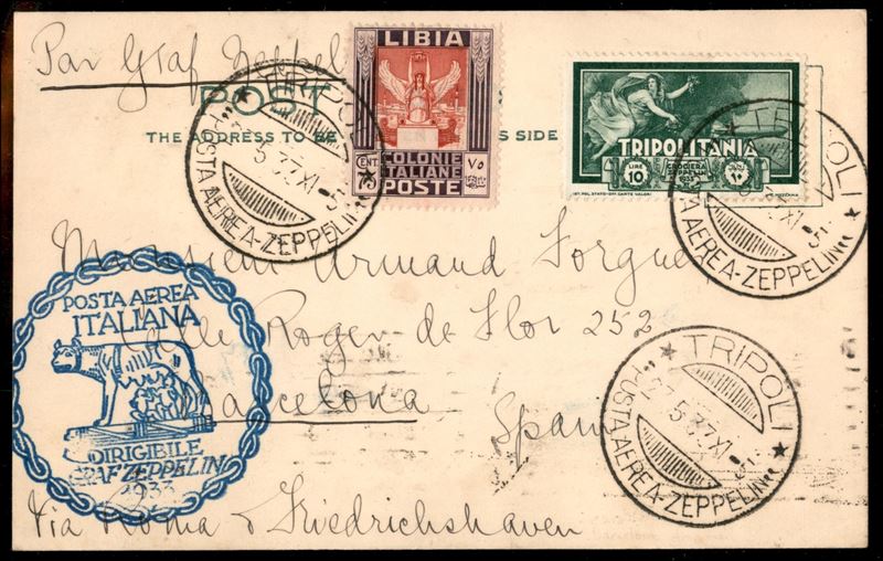 Italia / Colonie / Tripolitania / Aerogrammi