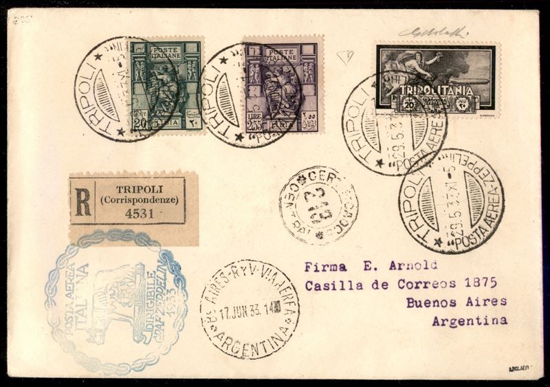 Italia / Colonie / Tripolitania / Aerogrammi
