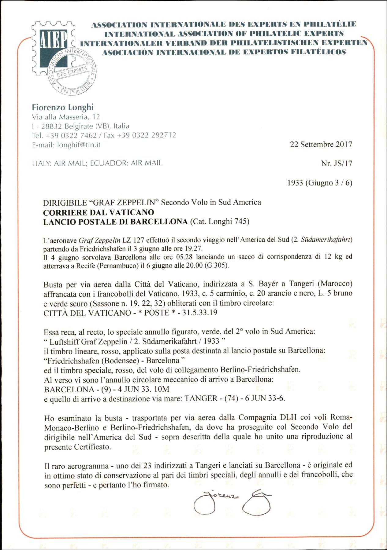 Italia / Colonie / Cirenaica / Aerogrammi