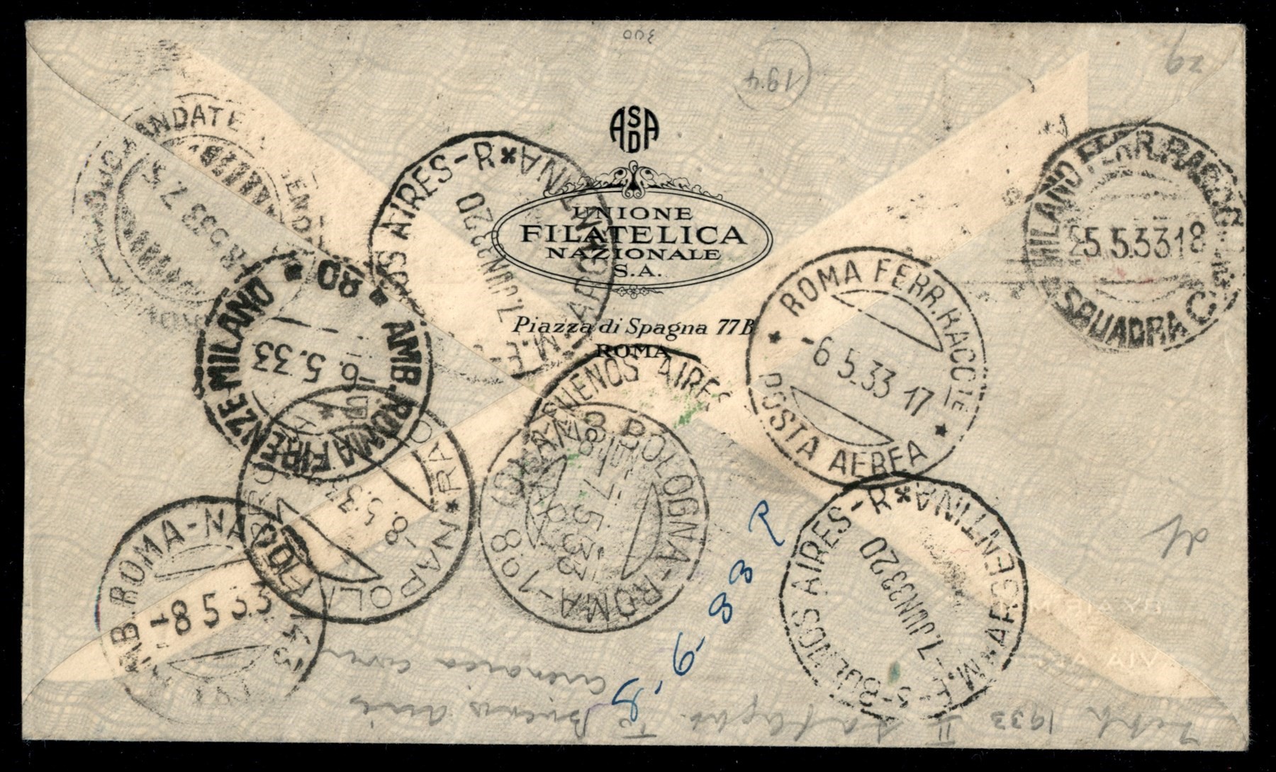 Italia / Colonie / Cirenaica / Aerogrammi