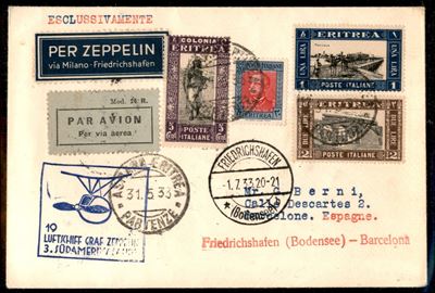 Italia / Colonie / Eritrea / Aerogrammi
