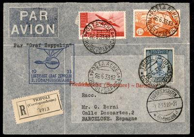 Italia / Colonie / Tripolitania / Aerogrammi