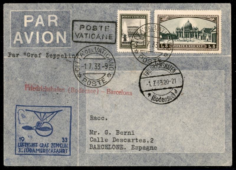 Vaticano / Aerogrammi