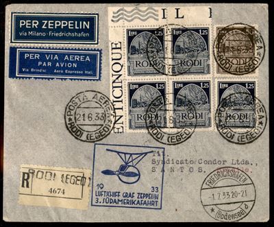 Italia / Colonie / Egeo / Aerogrammi