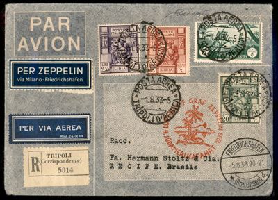 Italia / Colonie / Tripolitania / Aerogrammi