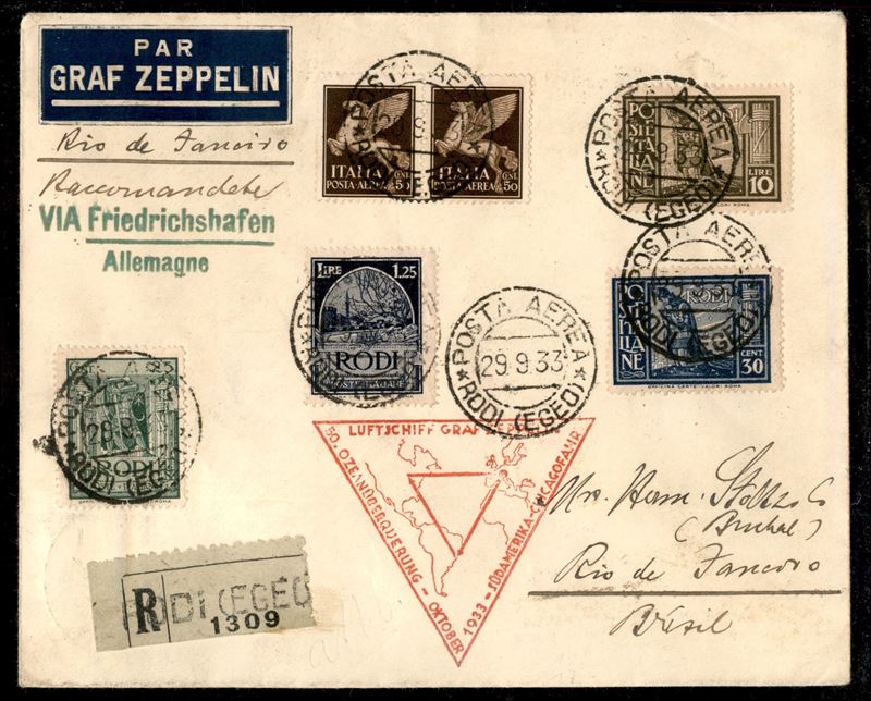 Italia / Colonie / Egeo / Aerogrammi