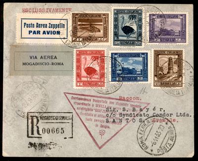 Italia / Colonie / Somalia / Aerogrammi