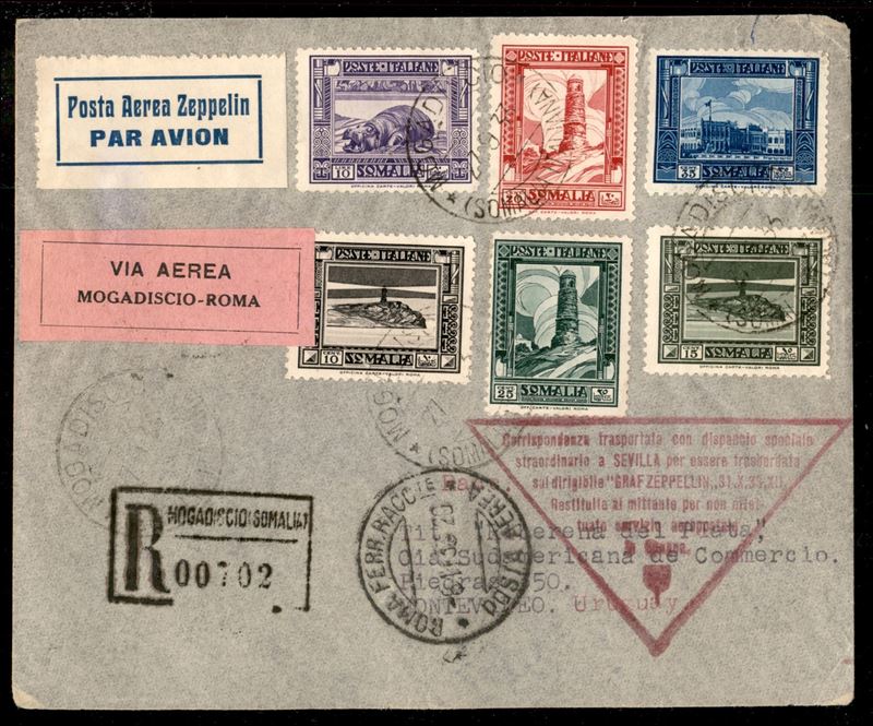 Italia / Colonie / Somalia / Aerogrammi