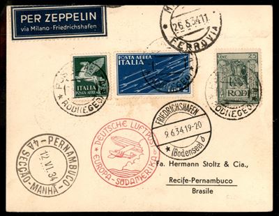Italia / Colonie / Egeo / Aerogrammi