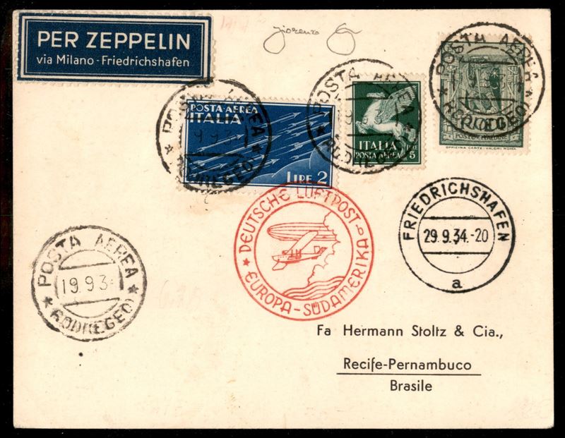 Italia / Colonie / Egeo / Aerogrammi