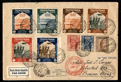 Italia / Colonie / Tripolitania / Aerogrammi