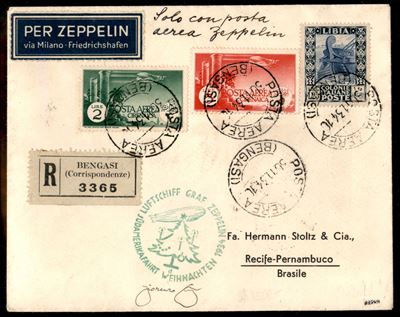 Italia / Colonie / Cirenaica / Aerogrammi