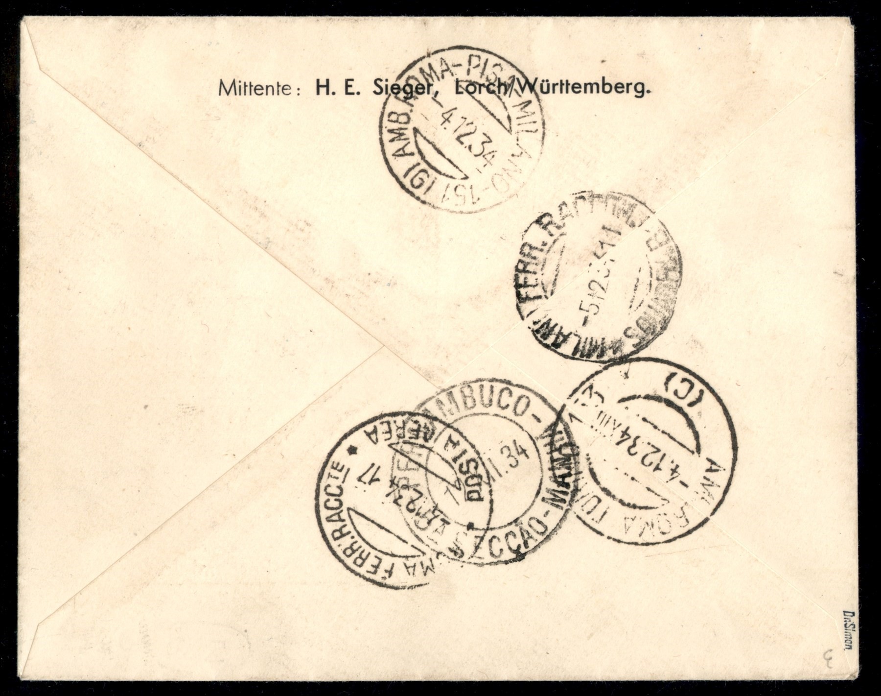 Italia / Colonie / Cirenaica / Aerogrammi