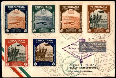 Italia / Colonie / Tripolitania / Aerogrammi