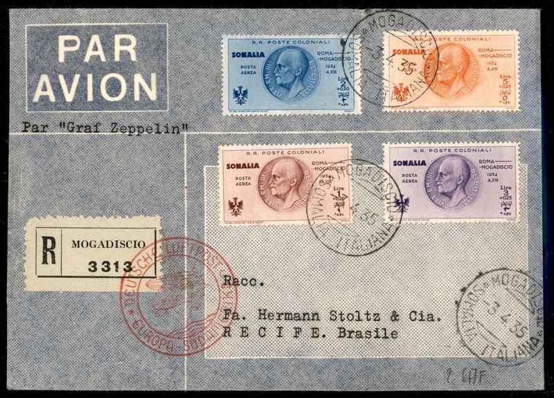 Italia / Colonie / Somalia / Aerogrammi