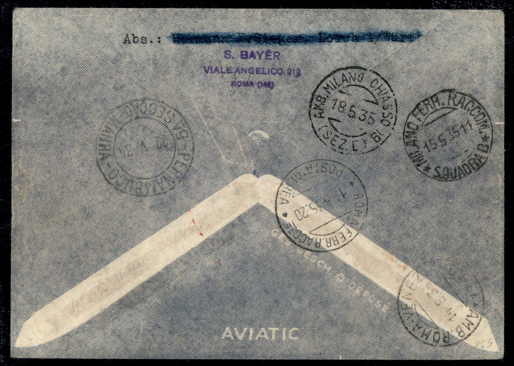 Italia / Colonie / Cirenaica / Aerogrammi