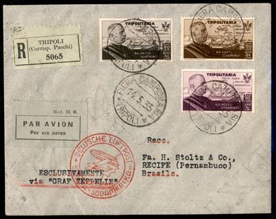 Italia / Colonie / Tripolitania / Aerogrammi