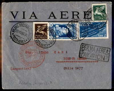 Italia / Regno / Vittorio Emanuele III / Aerogrammi