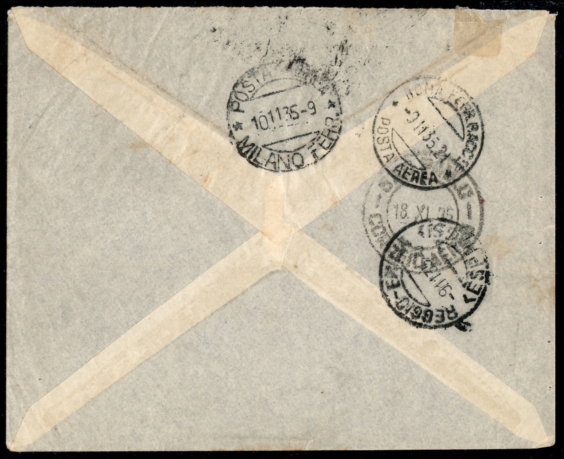Italia / Regno / Vittorio Emanuele III / Aerogrammi