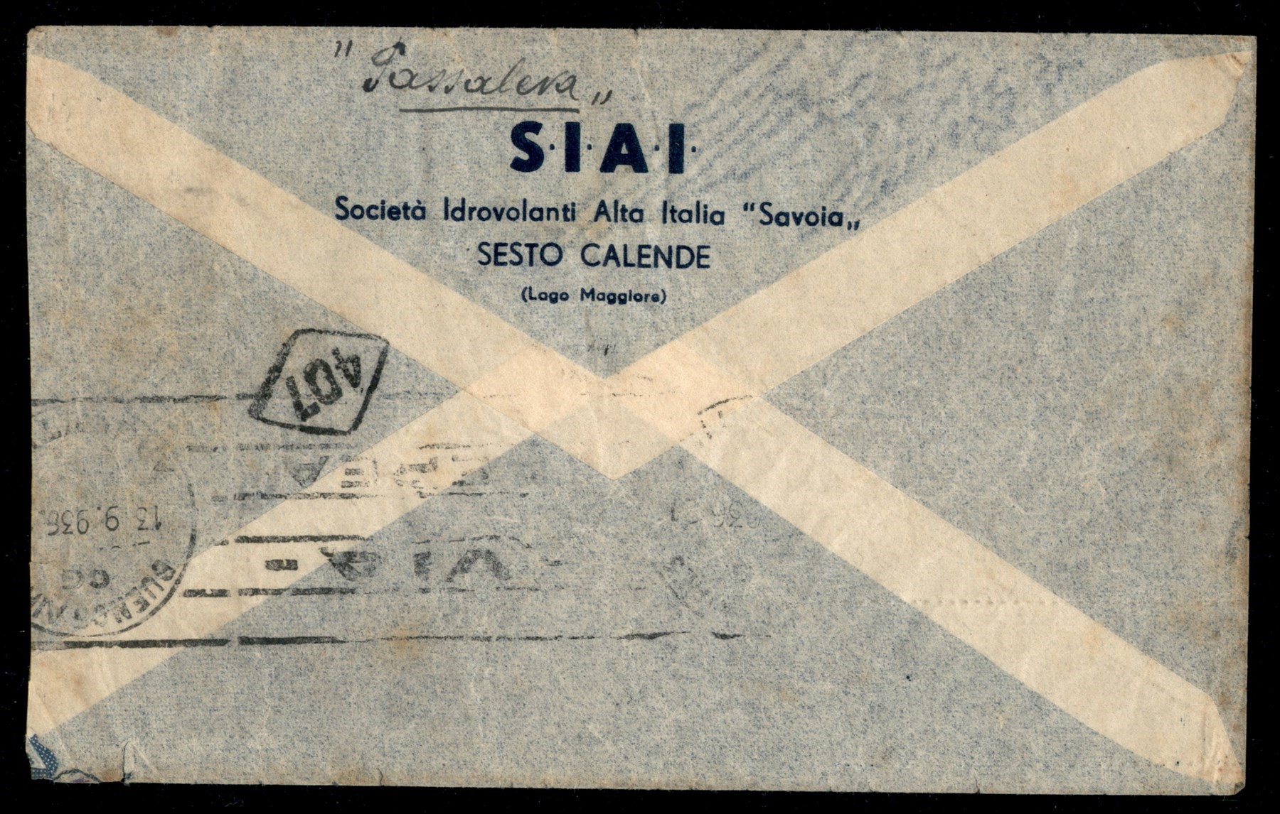 Italia / Regno / Vittorio Emanuele III / Aerogrammi