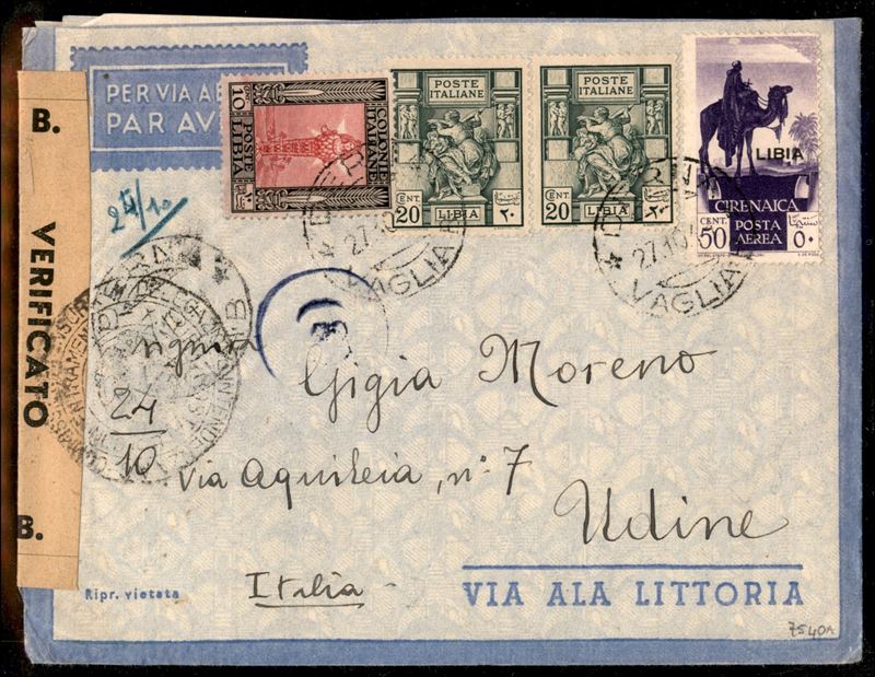 Italia / Colonie / Libia / Aerogrammi