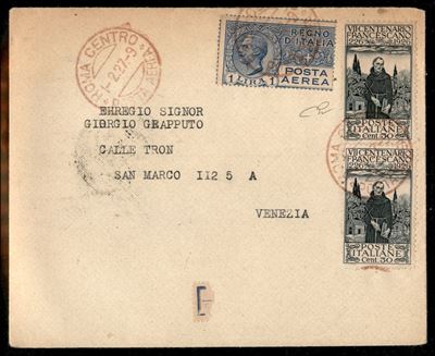 Italia / Regno / Vittorio Emanuele III / Aerogrammi