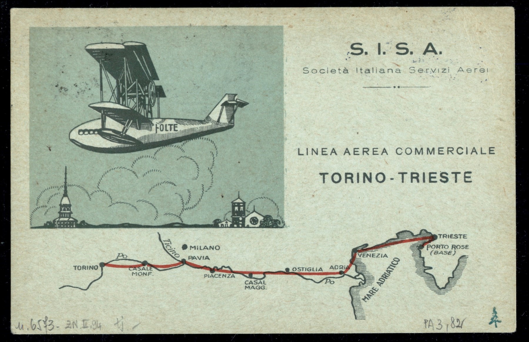 Italia / Regno / Vittorio Emanuele III / Aerogrammi