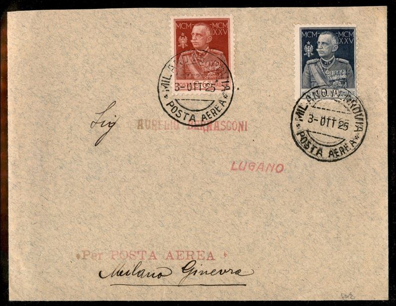 Italia / Regno / Vittorio Emanuele III / Aerogrammi