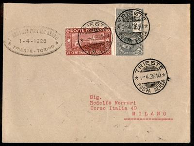 Italia / Regno / Vittorio Emanuele III / Aerogrammi
