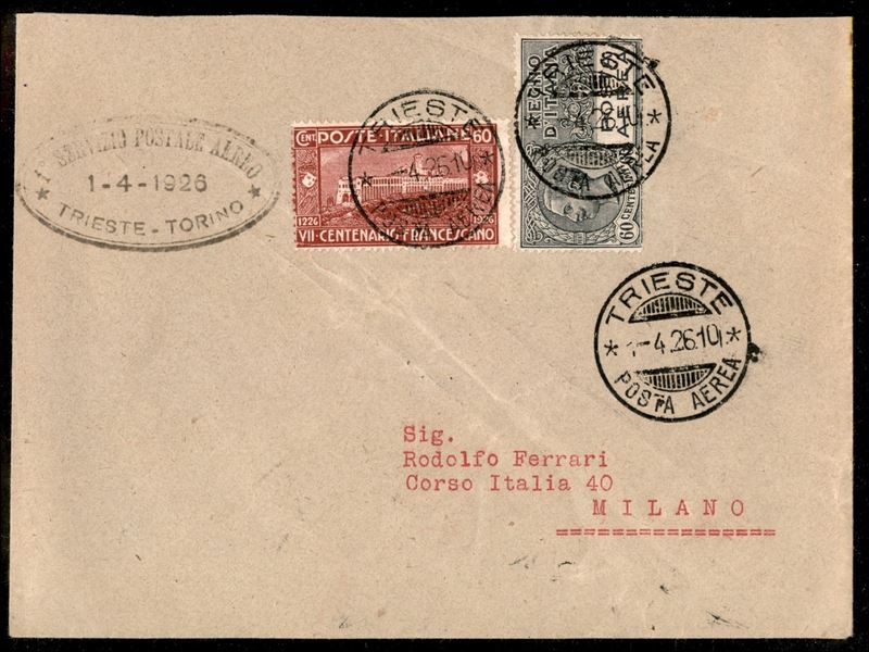 Italia / Regno / Vittorio Emanuele III / Aerogrammi