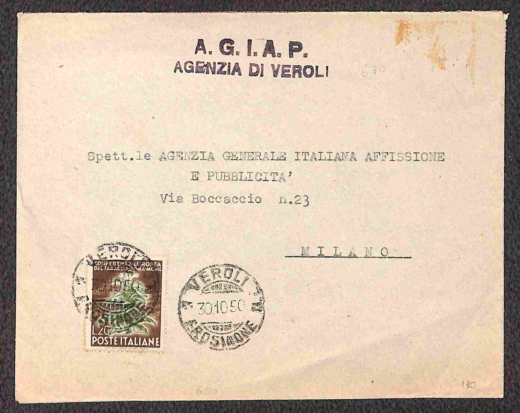 Italia / Repubblica / Posta Ordinaria