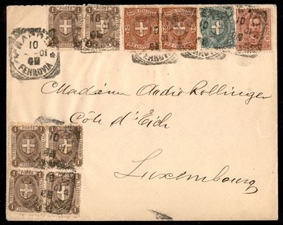 Italia / Regno / Umberto i / Posta Ordinaria