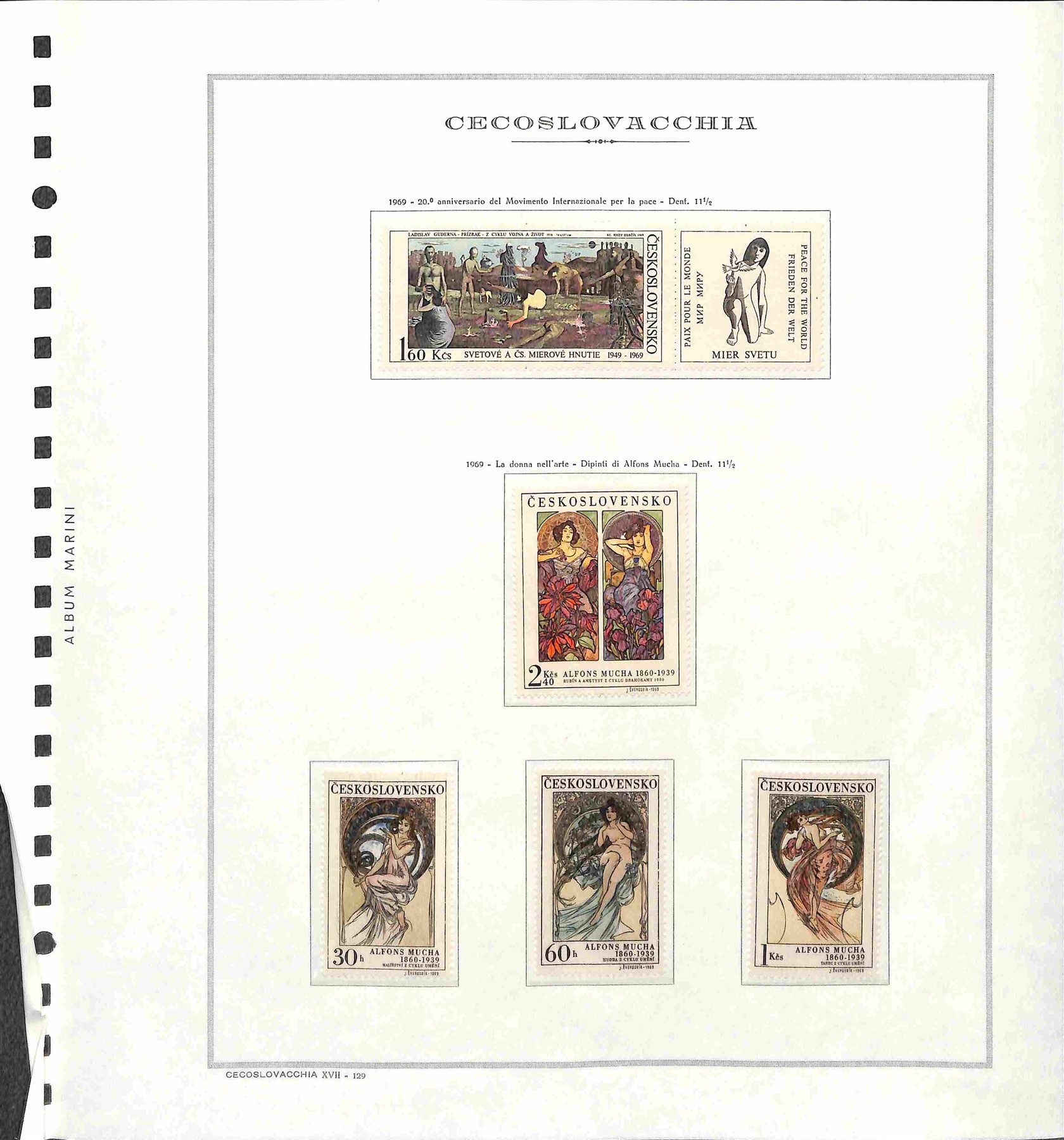 Cecoslovacchia / Posta Ordinaria