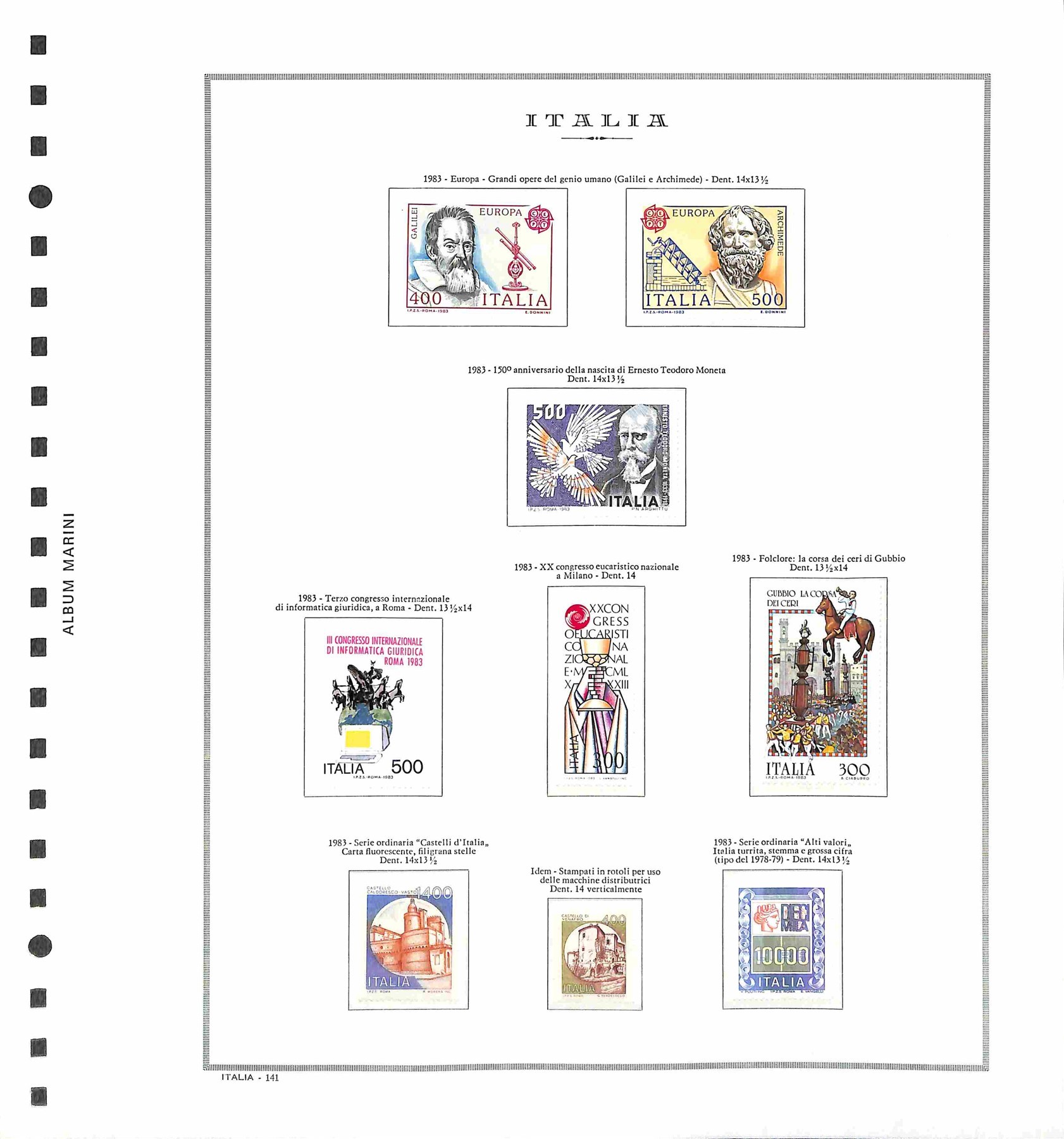 Italia / Repubblica / Posta Ordinaria