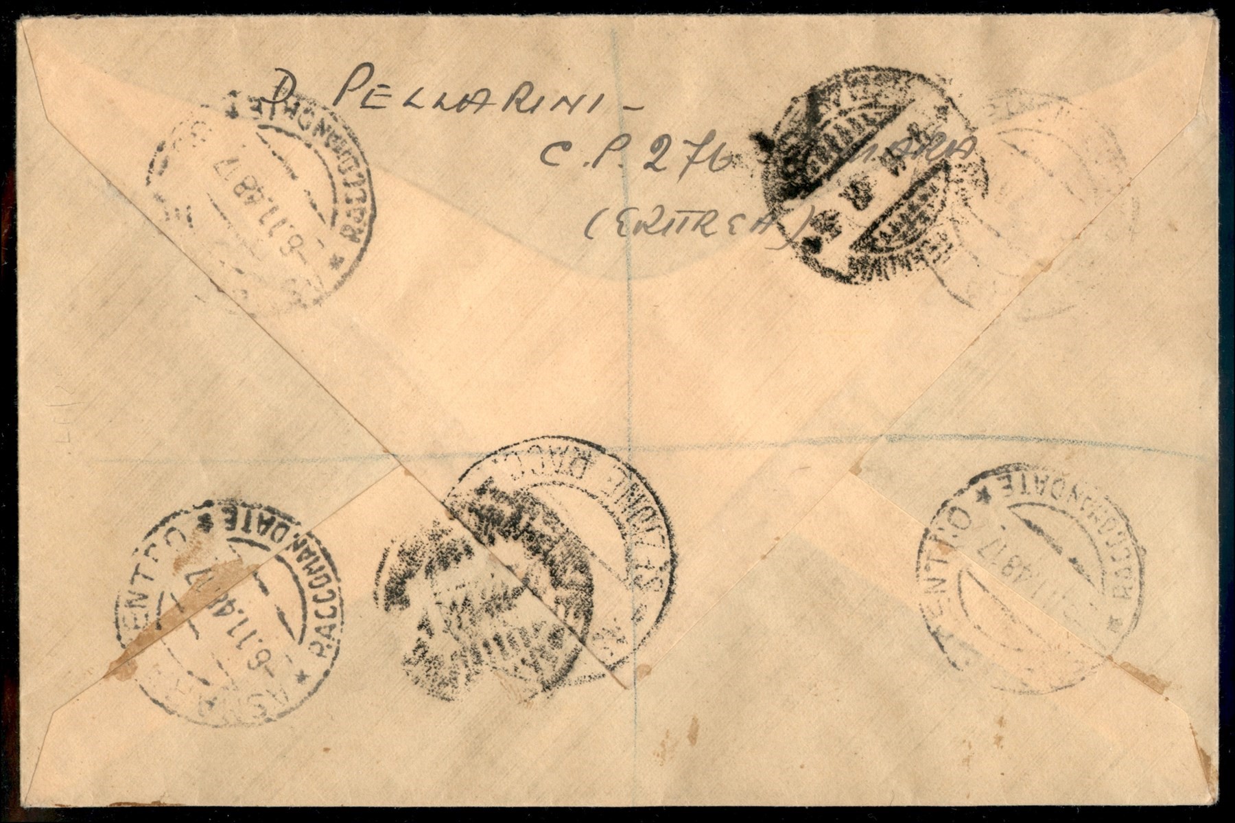 Italia / Occupazioni Straniere delle Colonie / Occupazione Britannica / M.e.f. / Aerogrammi