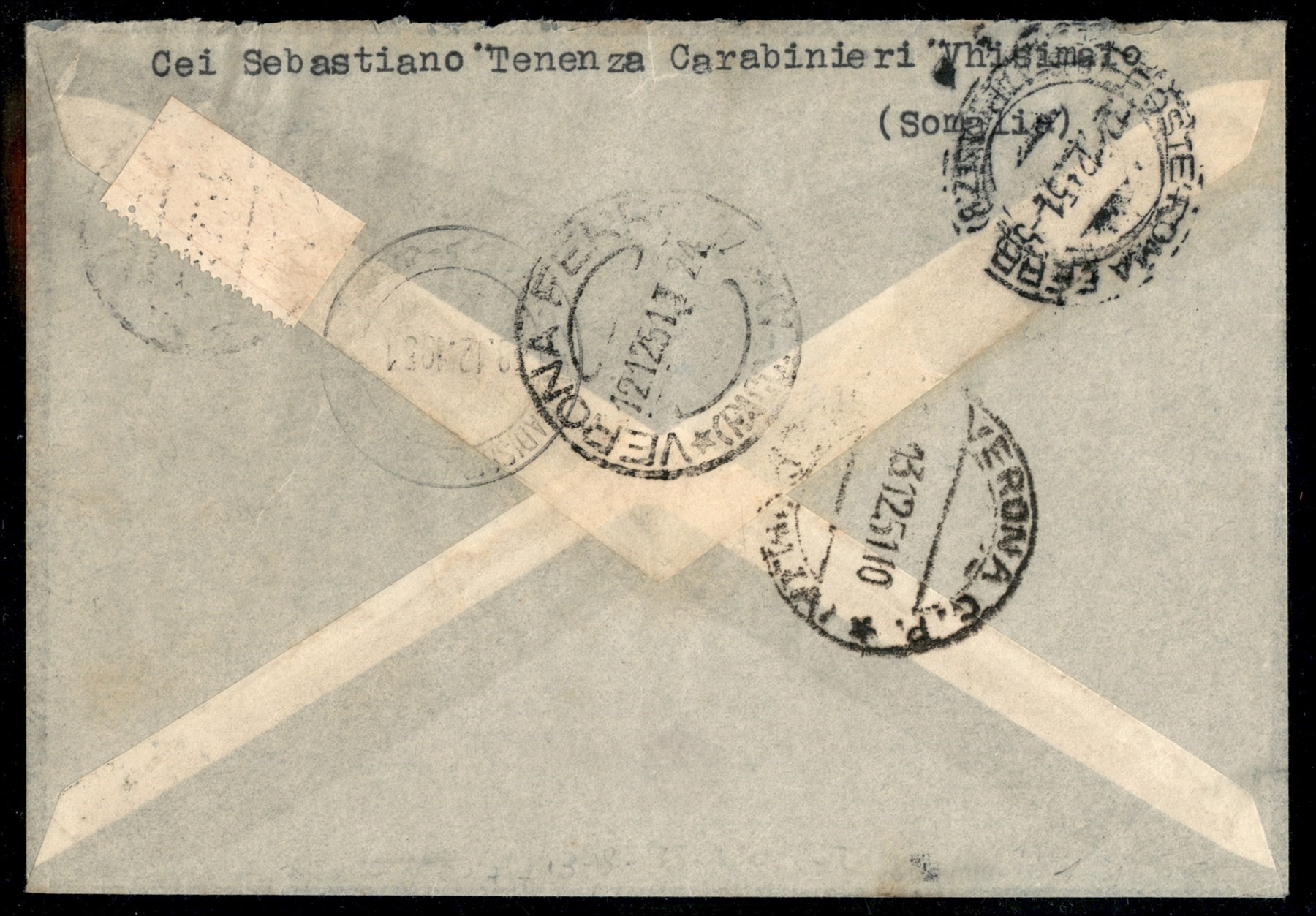 Italia / Colonie / Somalia a.f.I.s. / Aerogrammi